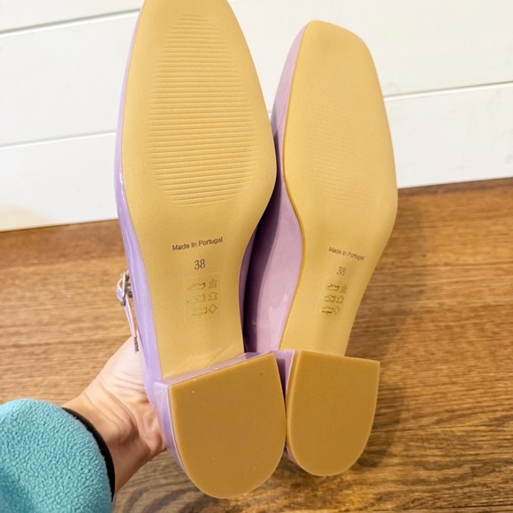 Matisse Women's Lilac Block Heel Shoes - Picture 9 of 10